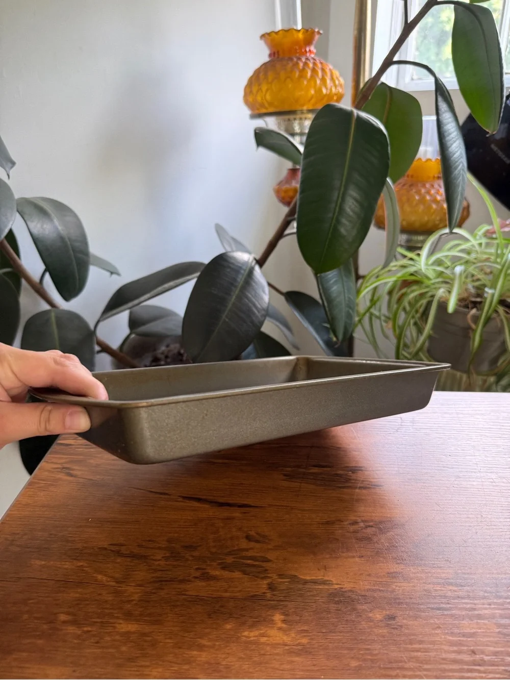 good cook 11 x 7 in Rectangular Bake Pan - Gray